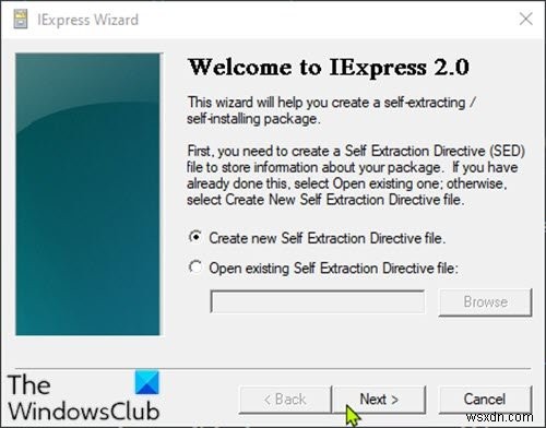 Windows 10-এ IExpress-এর সাহায্যে PowerShell স্ক্রিপ্ট (PS1) ফাইলকে EXE-তে কীভাবে রূপান্তর করা যায় 