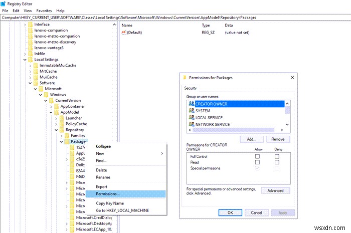 উইন্ডোজ ms-windows-storePurgeCaches খুঁজে পায় না 