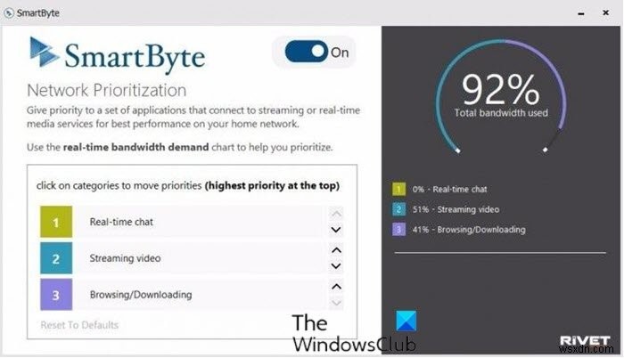 SmartByte নেটওয়ার্ক পরিষেবা Windows 11/10-এ ইন্টারনেটের গতি কমিয়ে দেয় 