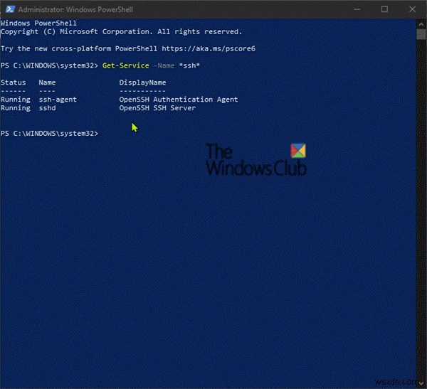 Windows 11/10 এ OpenSSH ক্লায়েন্ট এবং সার্ভার ইনস্টল এবং কনফিগার করুন 