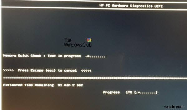 Windows 11/10-এ HP PC হার্ডওয়্যার ডায়াগনস্টিকস UEFI ব্যবহার করা 
