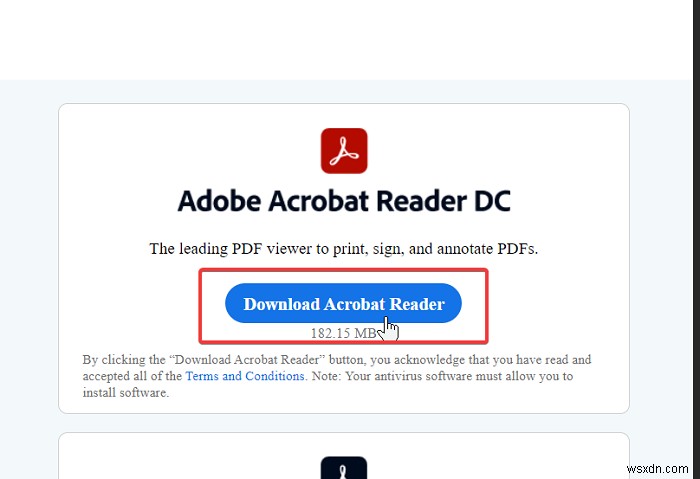 পিডিএফ খোলা, পড়া বা সংরক্ষণ করার সময় Adobe Reader ত্রুটি 109 ঠিক করুন 