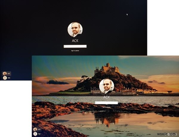 Windows 10-এ সাইন-ইন স্ক্রিনে লক স্ক্রিন ব্যাকগ্রাউন্ড ছবি দেখান সক্ষম বা অক্ষম করুন 