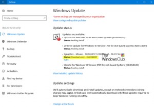 উইন্ডোজ আপডেট ডাউনলোড বা ইনস্টল করার সময় 0x80240017 ত্রুটি 