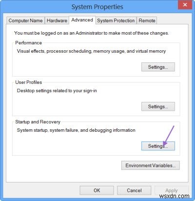 Windows 10-এ অপারেটিং সিস্টেম এবং পুনরুদ্ধারের বিকল্পগুলির তালিকা প্রদর্শনের জন্য সময় পরিবর্তন করুন 