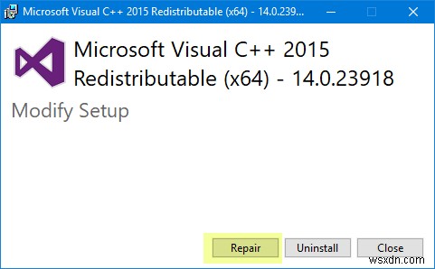 api-ms-win-crt-runtime-l1-1-0.dll বা api-ms-win-crt-heap-l1-1-0.dll অনুপস্থিত ত্রুটি ঠিক করুন 