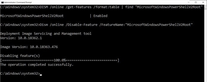 কিভাবে Windows 10 এ PowerShell আনইনস্টল করবেন 