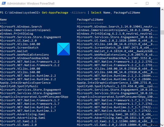 কিভাবে Windows 10 এ PowerShell দিয়ে ইনস্টল করা প্রোগ্রামগুলির একটি তালিকা তৈরি করবেন 