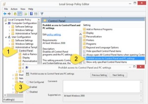 Windows 11/10-এ কন্ট্রোল প্যানেল এবং সেটিংসে অ্যাক্সেস সীমাবদ্ধ করুন 