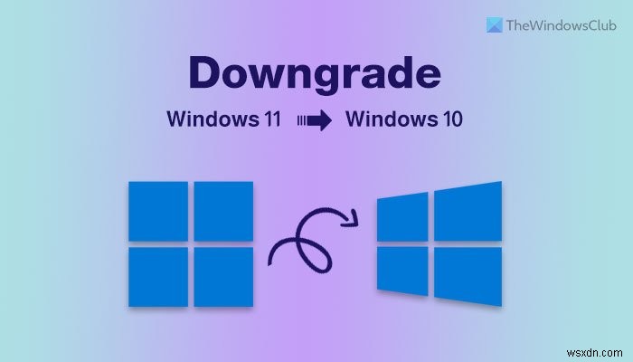 কিভাবে 10 দিনের সীমার পরে Windows 11/10 রোলব্যাক করবেন 