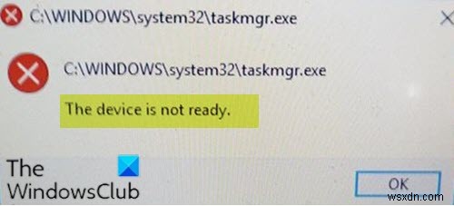 Windows 10 এ .exe ফাইল চালানোর সময় ডিভাইসটি প্রস্তুত থাকে না 