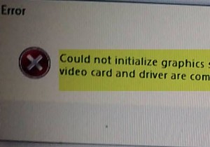 Windows 10 কম্পিউটারে গ্রাফিক্স সিস্টেম আরম্ভ করা যায়নি 