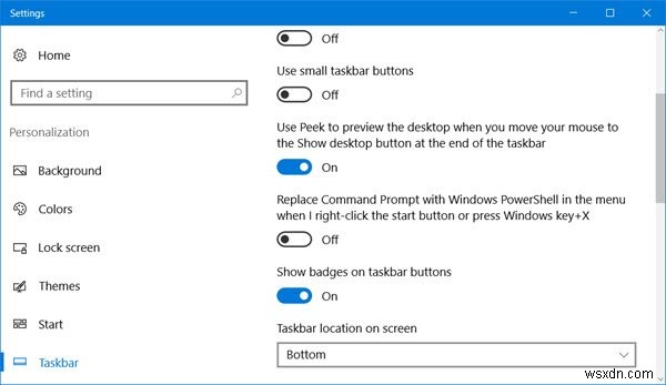 Windows 10-এ টাস্কবার বোতামে ব্যাজ দেখান সক্ষম বা অক্ষম করুন 