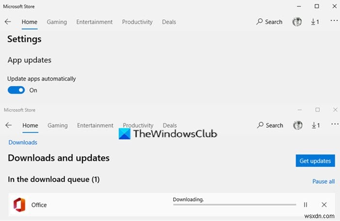 Windows 11/10-এ Microsoft Store অ্যাপগুলি স্বয়ংক্রিয়ভাবে আপডেট হচ্ছে না 