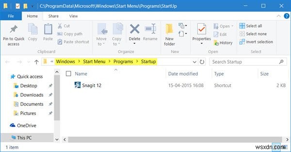 স্টার্টআপ ফোল্ডারে থাকা প্রোগ্রাম Windows 11/10 এ স্টার্টআপে শুরু হচ্ছে না 