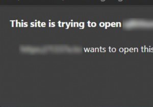 নিষ্ক্রিয় করুন এই সাইটটি এজ বা ক্রোমে এই অ্যাপ্লিকেশন প্রম্পটটি খোলার চেষ্টা করছে৷ 