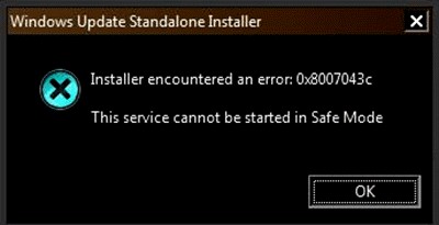 উইন্ডোজ আপডেট ত্রুটি 0x8007043c কিভাবে ঠিক করবেন 