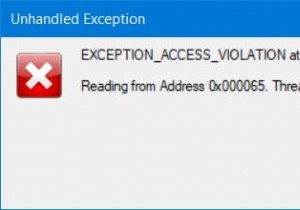 Windows 11/10-এ আন-হ্যান্ডেলড এক্সেপশন লঙ্ঘন ত্রুটি 