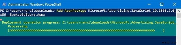 Windows 11/10 এ PowerShell ব্যবহার করে স্বাক্ষরবিহীন .Appx অ্যাপ প্যাকেজ কিভাবে ইনস্টল করবেন 