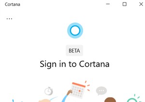 Windows 10-এ Cortana অ্যাপে সাইন ইন করতে পারবেন না 