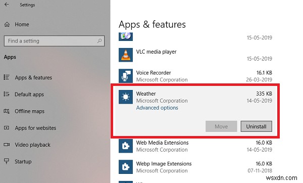 উইন্ডোজ 11/10 এ কীভাবে আবহাওয়া অ্যাপ আনইনস্টল করবেন 