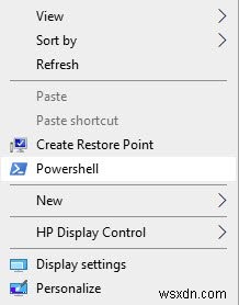 উইন্ডোজ 10-এ প্রসঙ্গ মেনুতে পাওয়ারশেল কীভাবে যুক্ত করবেন 