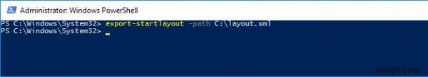 PowerShell ব্যবহার করে Windows 11/10-এ কিভাবে আমদানি, স্টার্ট মেনু লেআউট রপ্তানি করবেন 