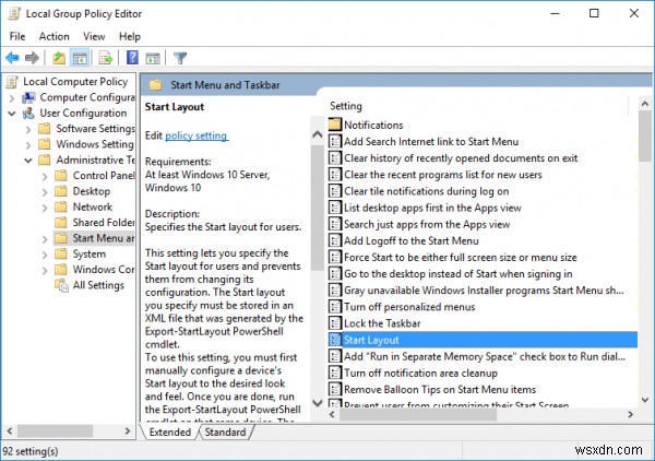 PowerShell ব্যবহার করে Windows 11/10-এ কিভাবে আমদানি, স্টার্ট মেনু লেআউট রপ্তানি করবেন 