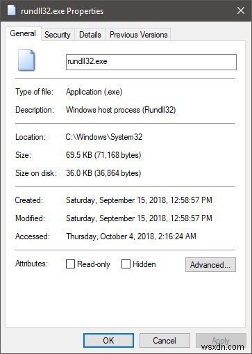 rundll32.exe প্রক্রিয়া কি? এটা কি ভাইরাস? 