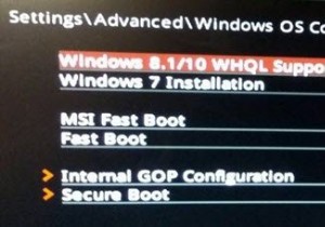 BIOS-এ Windows WHQL সেটিং কী? 