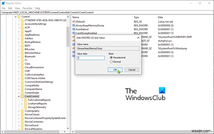 Windows 10 ট্যাবলেট ডিভাইস শুধুমাত্র মিনিডাম্প ফাইল তৈরি করে 