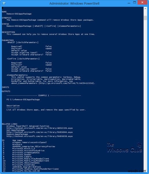 PowerShell স্ক্রিপ্ট ব্যবহার করে সমস্ত Windows স্টোর অ্যাপ সম্পূর্ণরূপে সরান বা আনইনস্টল করুন 