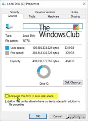 WinPE 10 এ NTFS কম্প্রেশন সক্ষম হলে DISM ত্রুটি 112 সহ ব্যর্থ হয় 
