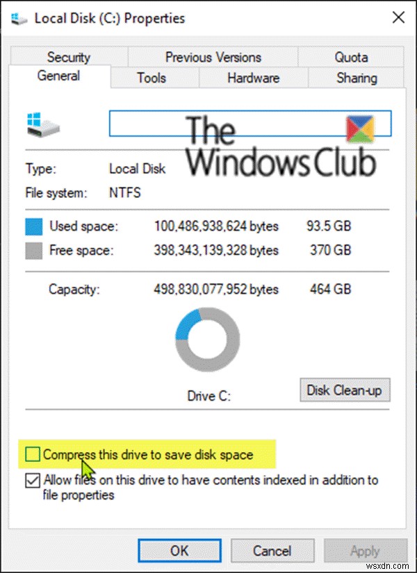 WinPE 10 এ NTFS কম্প্রেশন সক্ষম হলে DISM ত্রুটি 112 সহ ব্যর্থ হয় 
