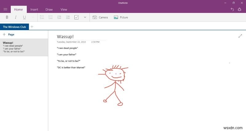 Windows 11/10-এ OneNote অ্যাপ কীভাবে ব্যবহার করবেন 