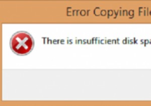 Windows 10-এ অপারেশন সম্পূর্ণ করার জন্য পর্যাপ্ত ডিস্ক স্থান নেই 
