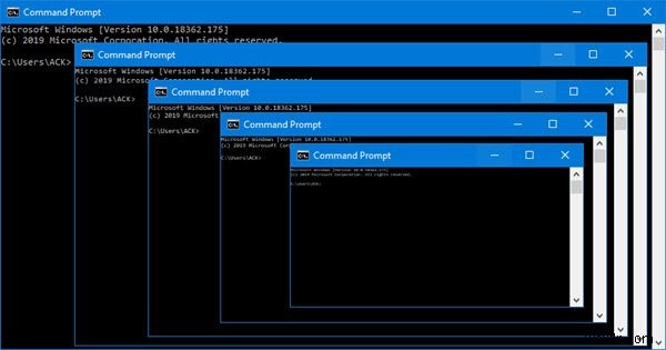 কিভাবে মাউস ব্যবহার করে CMD/PowerShell বা যেকোনো উইন্ডো স্কেল আপ বা ডাউন করবেন 