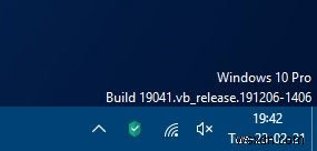 কিভাবে ডেস্কটপে Windows 10 সংস্করণ দেখাবেন 