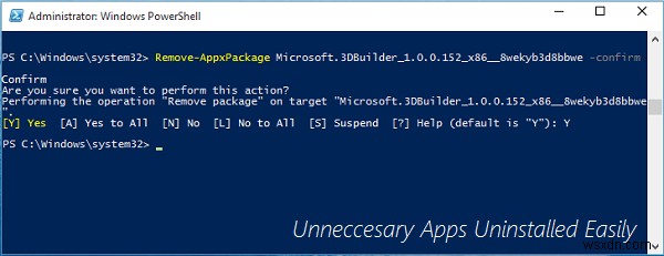 PowerShell ব্যবহার করে Windows 11/10-এ আপনার ব্যবহারকারীর অ্যাকাউন্ট থেকে Microsoft Store অ্যাপগুলি কীভাবে আনইনস্টল করবেন 