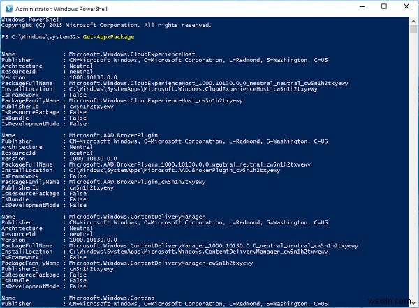 PowerShell ব্যবহার করে Windows 11/10-এ আপনার ব্যবহারকারীর অ্যাকাউন্ট থেকে Microsoft Store অ্যাপগুলি কীভাবে আনইনস্টল করবেন 