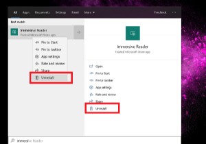 উইন্ডোজ 10 এ কীভাবে ইমারসিভ রিডার আনইনস্টল করবেন 