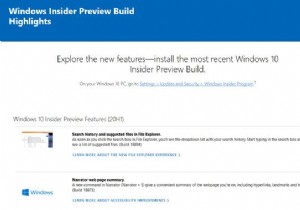 সর্বশেষ উইন্ডোজ 10 ইনসাইডার প্রিভিউ বিল্ড বৈশিষ্ট্যগুলি কোথায় সন্ধান করবেন? 