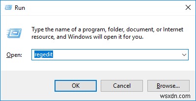 Windows 10-এ অনুপস্থিত প্রসঙ্গ মেনু আইটেম দিয়ে খুলুন 