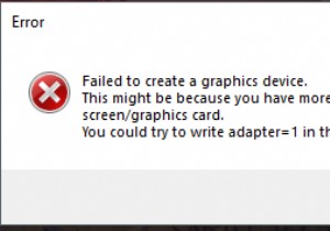 Windows 10 এ একটি গ্রাফিক্স ডিভাইস ত্রুটি তৈরি করতে ব্যর্থ হয়েছে৷ 