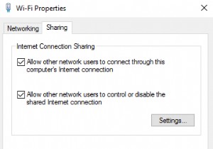 ইন্টারনেট সংযোগ ভাগ করে নেওয়ার সময় একটি ত্রুটি ঘটেছে৷ 