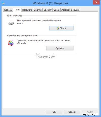Windows 10 স্ক্যানিং এবং মেরামত ড্রাইভ আটকে আছে 