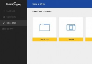 ডকুসাইন আপনাকে ইলেকট্রনিকভাবে নথিতে স্বাক্ষর করতে দেয় 