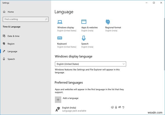 Windows 11/10-এ বহুভাষিক ব্যবহারকারী ইন্টারফেস (MUI) 