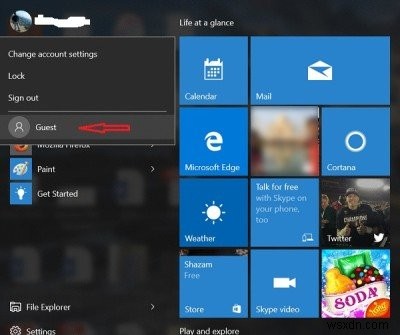 কমান্ড প্রম্পট ব্যবহার করে Windows 10-এ অতিথি অ্যাকাউন্ট নিষ্ক্রিয় করুন, সক্ষম করুন 