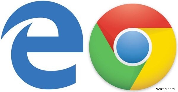 Windows 10-এ Microsoft Edge-এর সাথে Google Chrome-এর তুলনা 